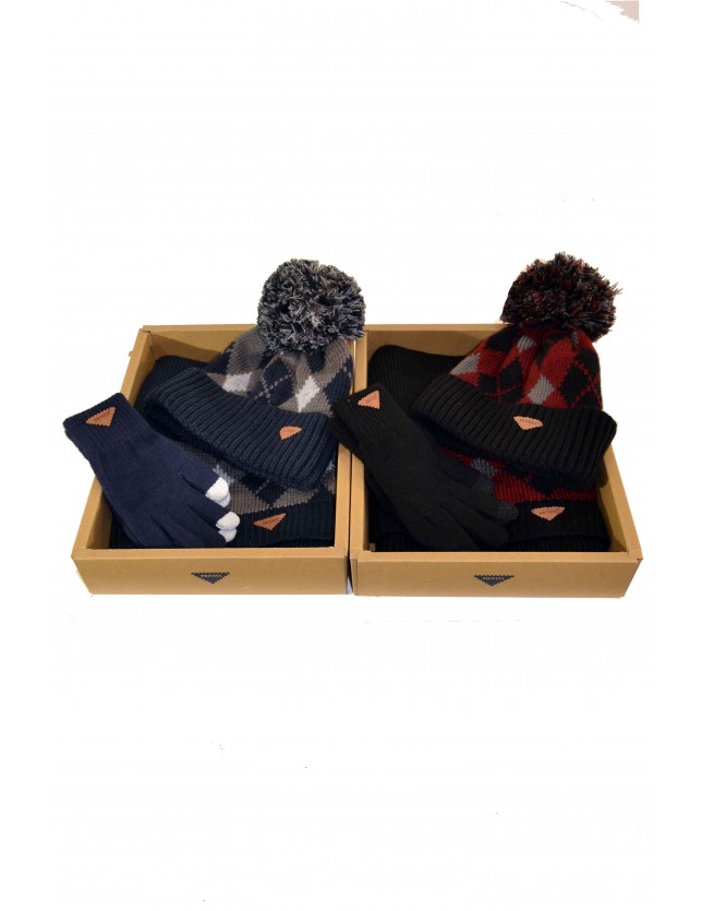 2915015 BUFANDA+GORRO+GUANTES