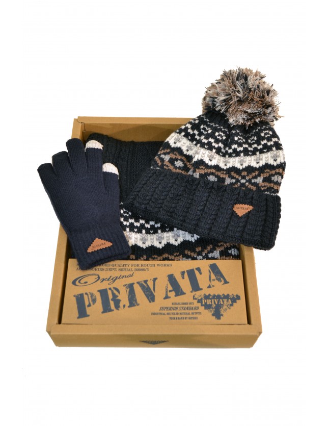 3115011 BUFANDA+GORRO+GUANTES