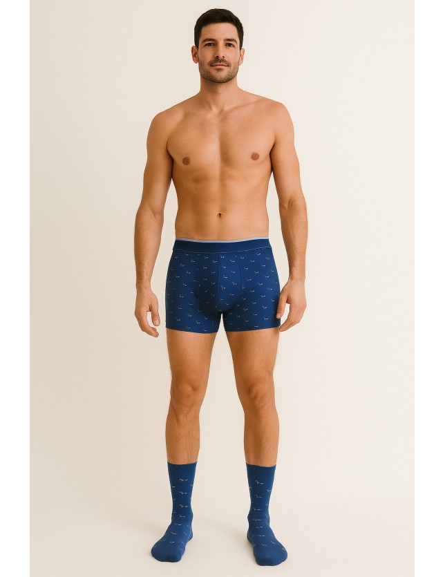 3315025 PACK BÓXER Y CALCETÍN PERRITOS