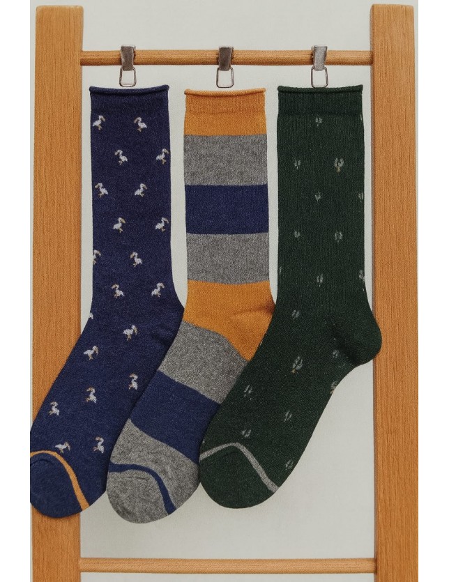 3315054 PACK 3 CALCETINES