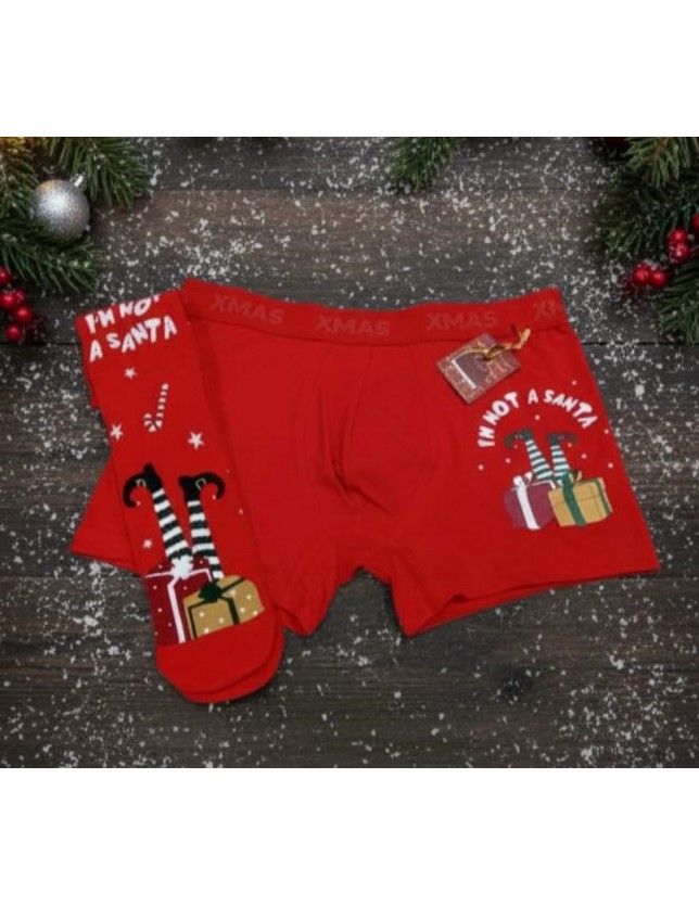 3315032 PACK BOXER Y CALCETIN I´M NOT SANTA