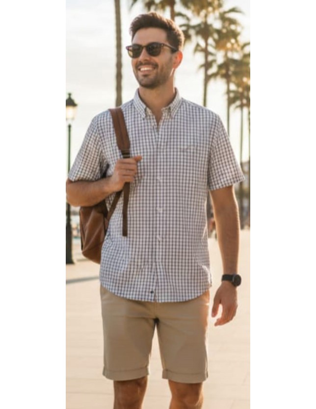 3411021 CAMISA CUADROS