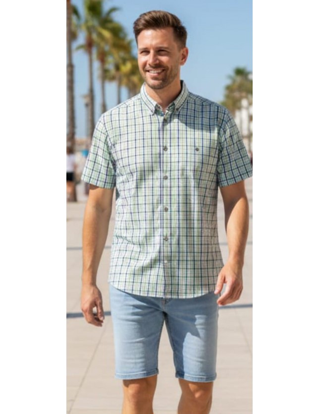 3411025 CAMISA CUADROS