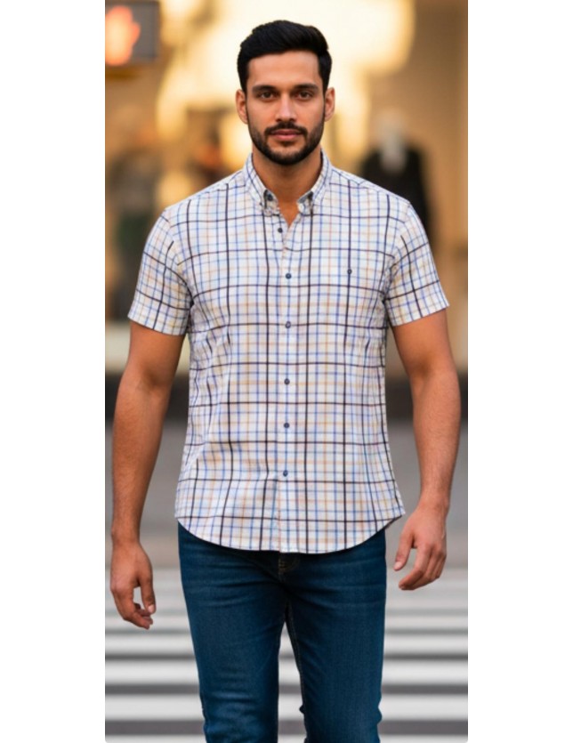 3411023 CAMISA CUADROD